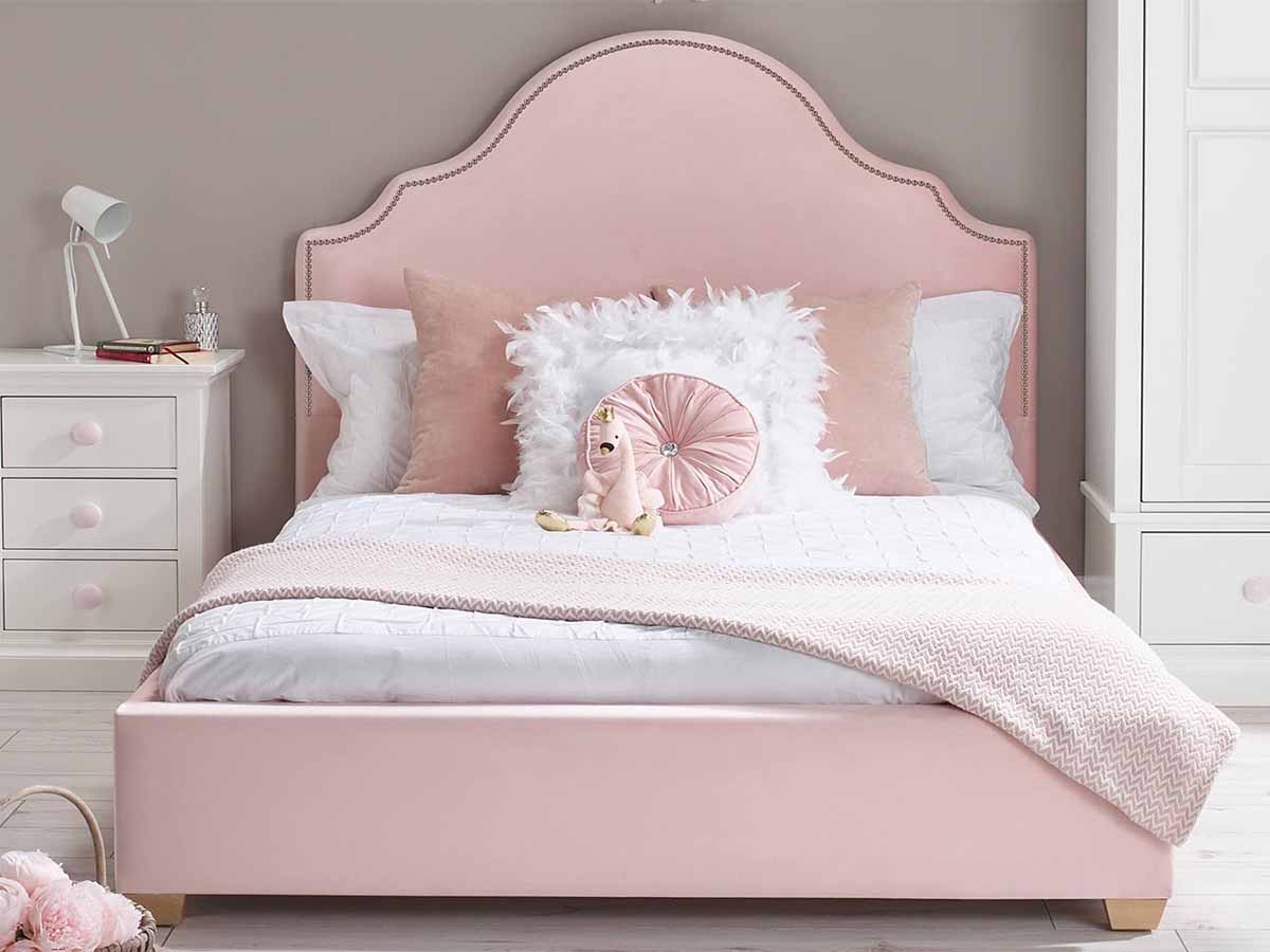 Comfortable And Beautiful, Fabric Bed Brings Healthy Sleep